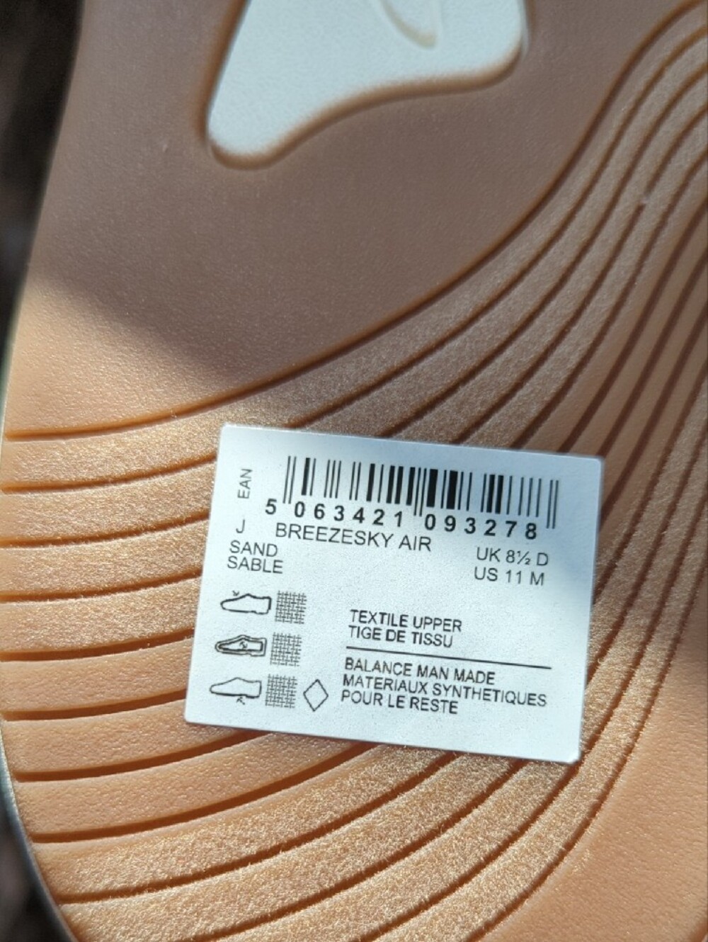 Clarks Women's Casual Slip-On Flats in Light Taupe - Picture 3 of 9
